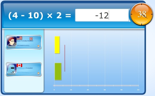 World Education Games Maths Level 4 Screen Shot